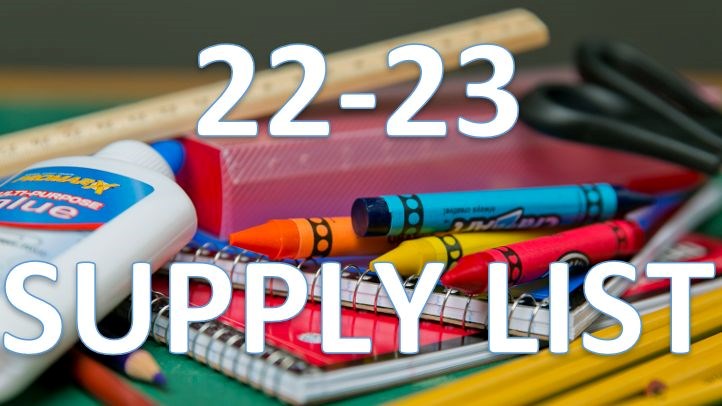 22-23 Supply List